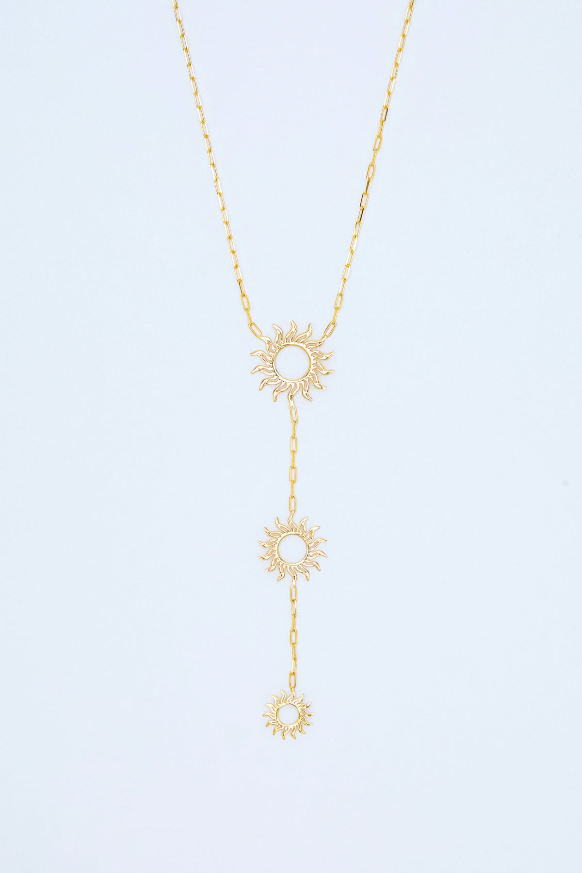 Sunny 925 Sterling Silver 18k Gold Plated Necklace