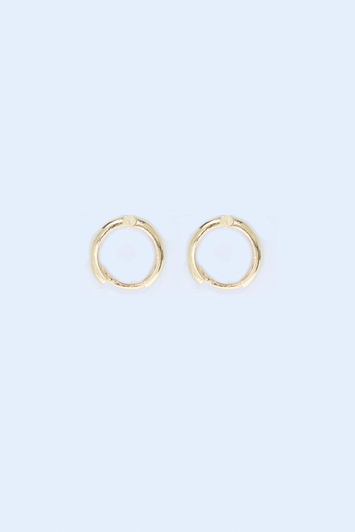 Olea 925 Sterling Silver Balloon Hoop Earrings