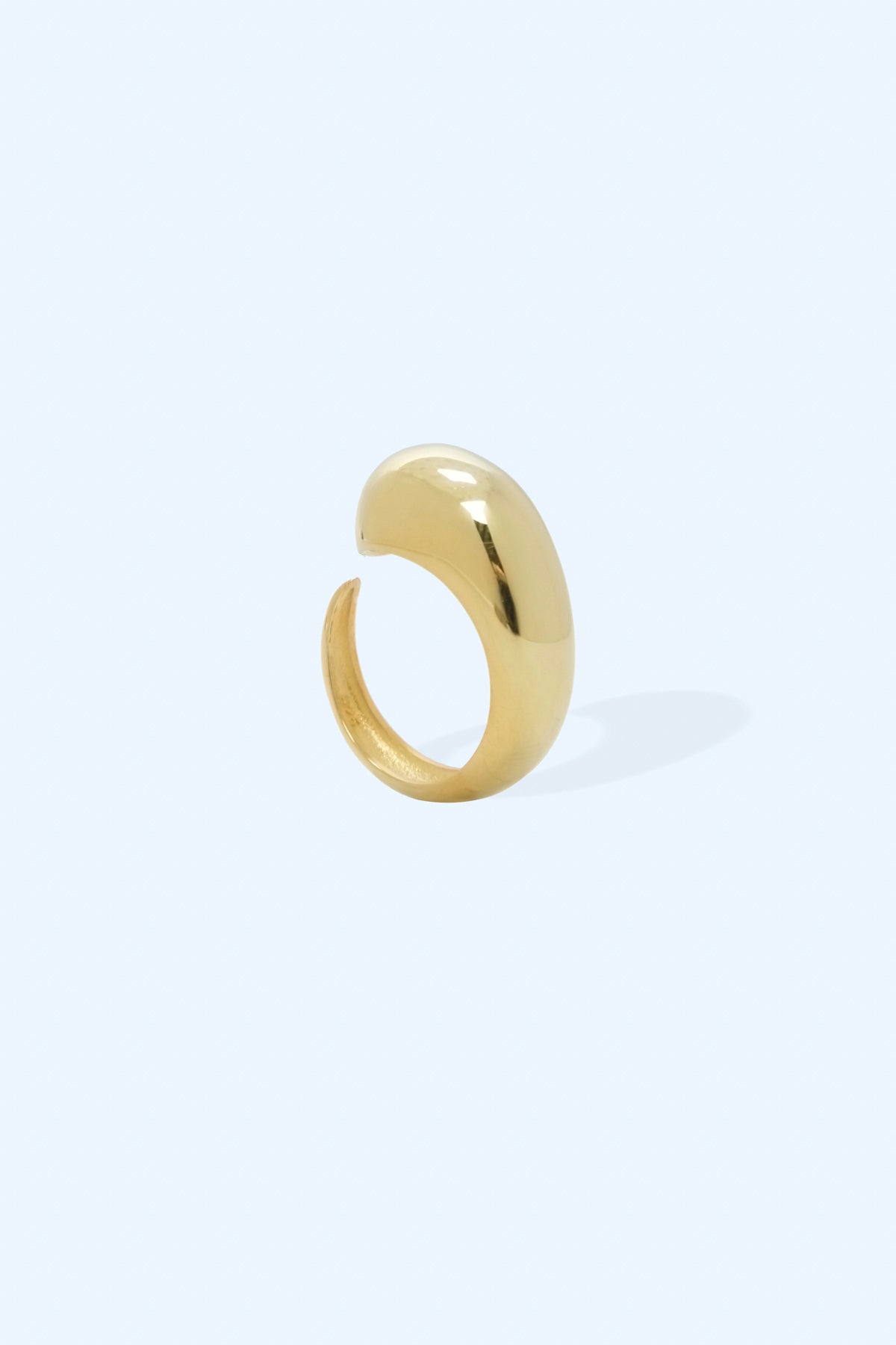 Devin 925 Sterling Silver 18k Gold Plated  Ring