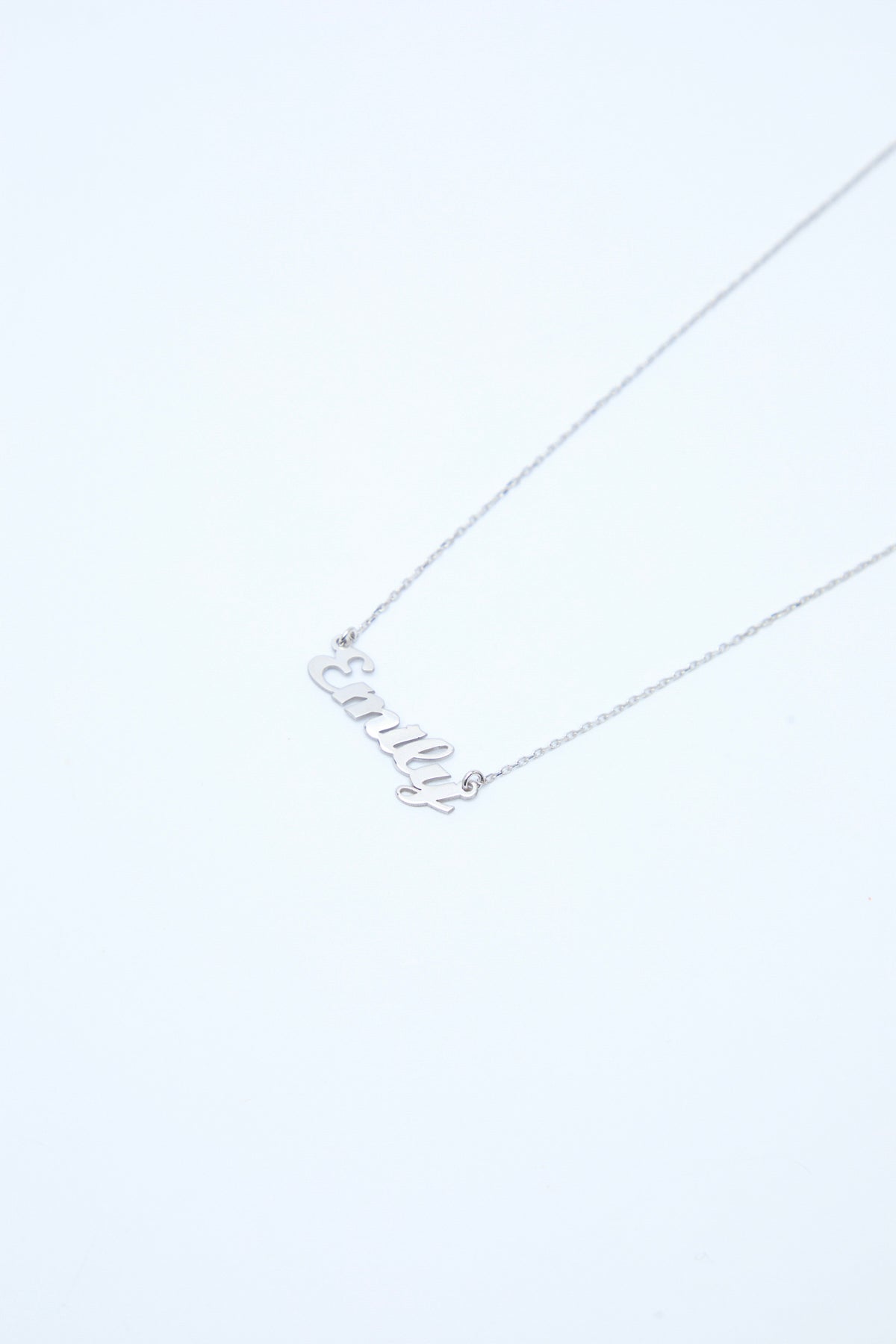 Fonce 925 Sterling Silver Personalized Name Necklace